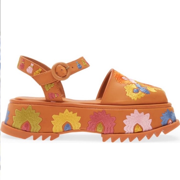 RARE NIB FARM Rio | Antwerp Platform Shoe | 10 - Picture 15 of 15